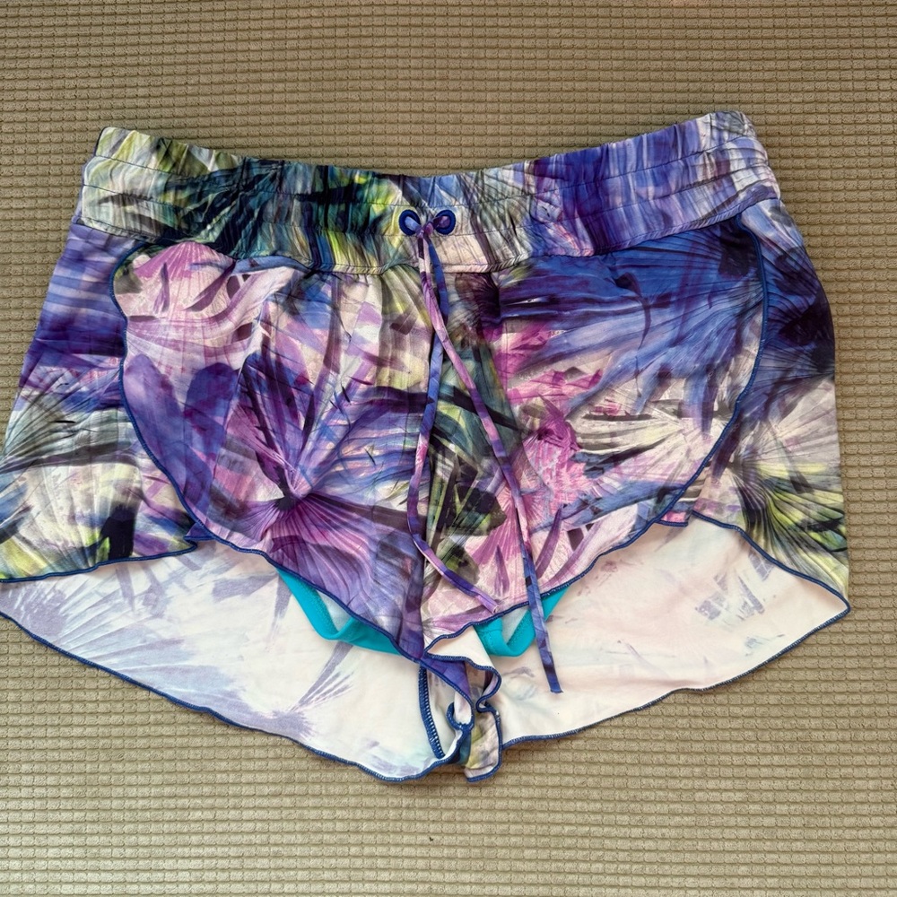Athleta swim bottoms- loose boy shorts